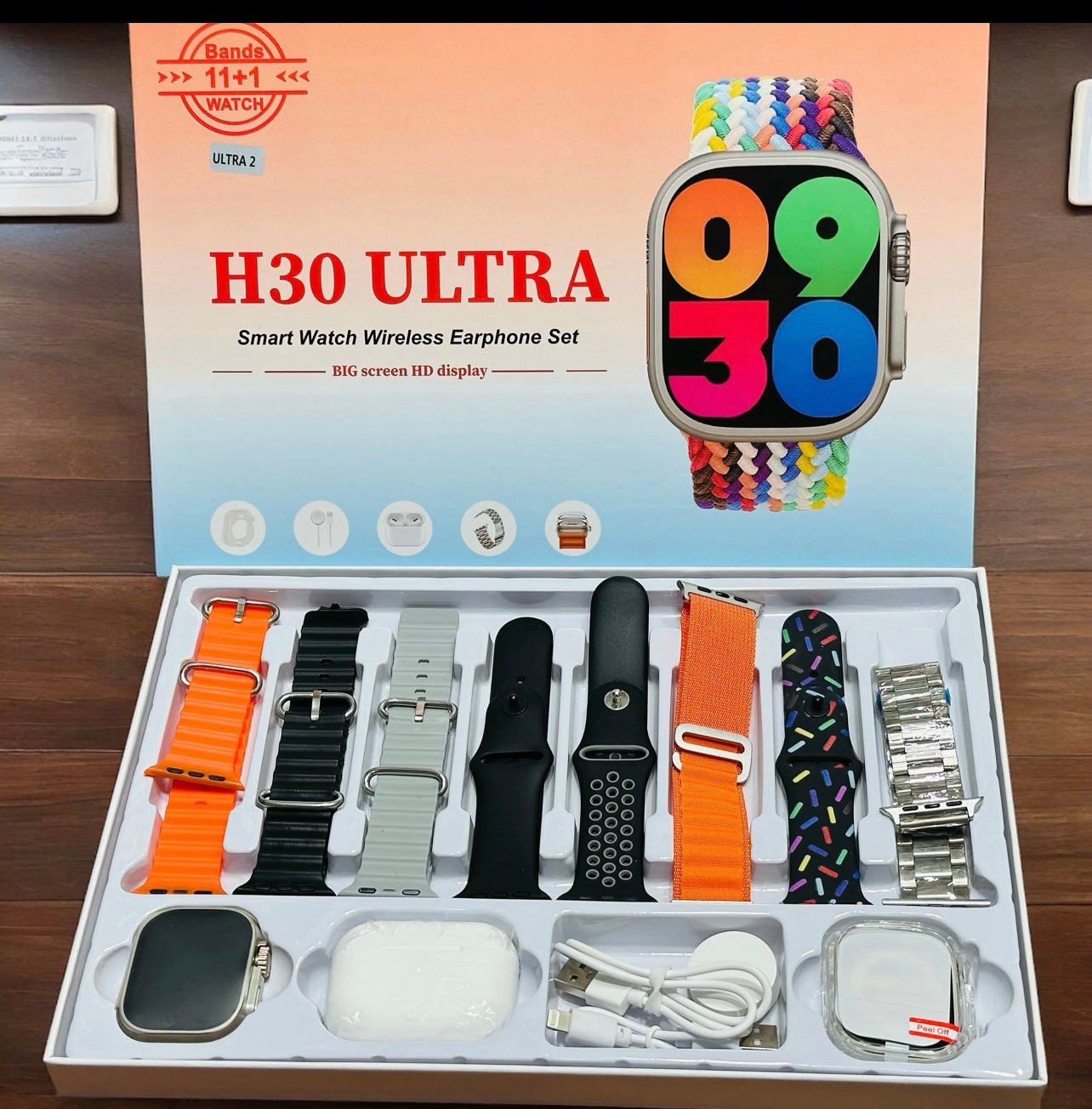 H30 ULTRA Smartwatch 12 in 1